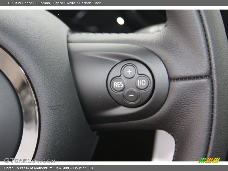 Pepper White / Carbon Black 2012 Mini Cooper Clubman