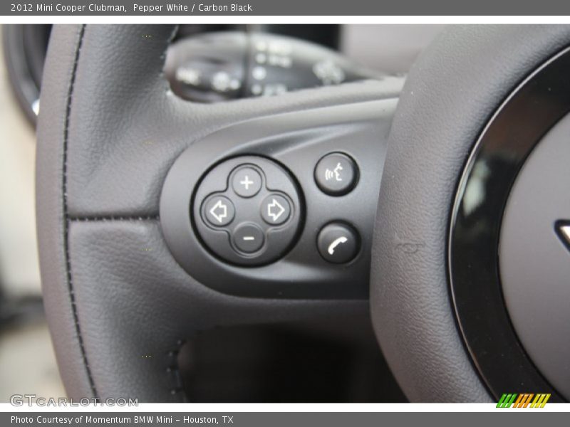 Pepper White / Carbon Black 2012 Mini Cooper Clubman
