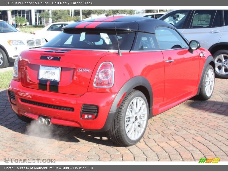 Chili Red / Carbon Black 2012 Mini Cooper S Coupe