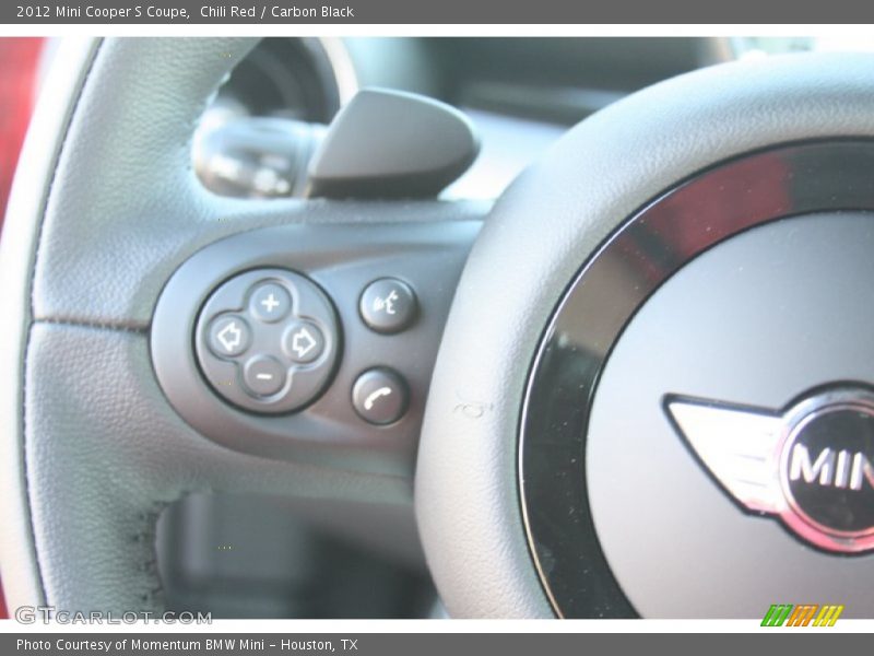 Controls of 2012 Cooper S Coupe