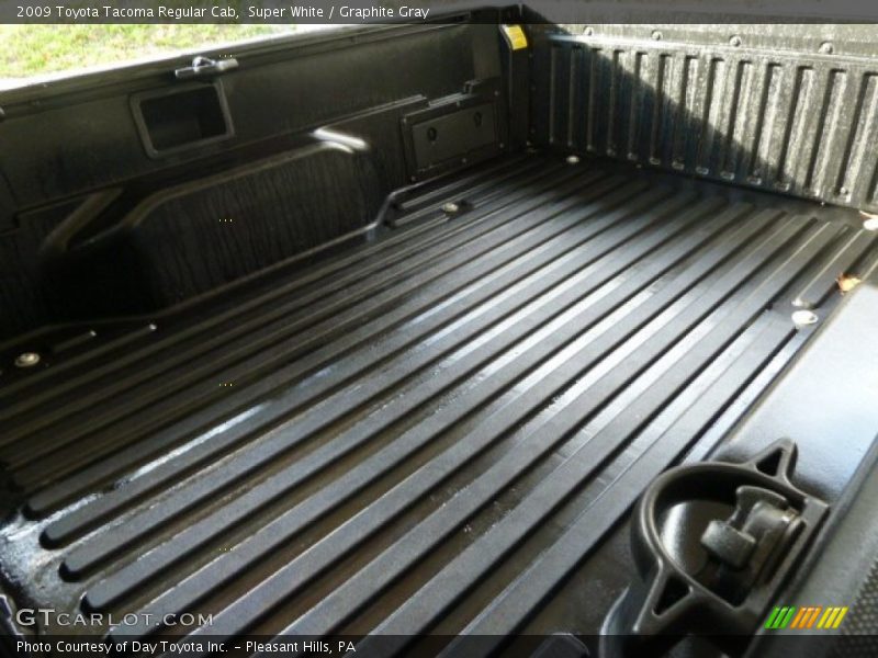 Super White / Graphite Gray 2009 Toyota Tacoma Regular Cab