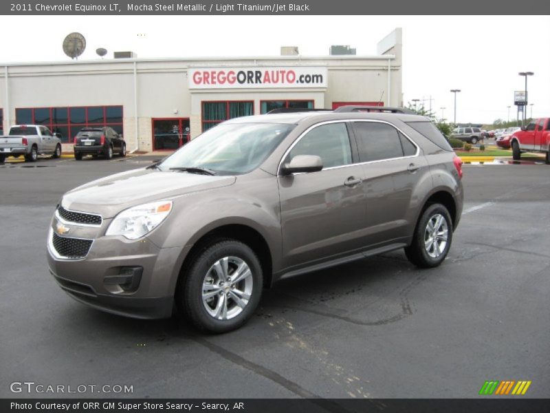 Mocha Steel Metallic / Light Titanium/Jet Black 2011 Chevrolet Equinox LT