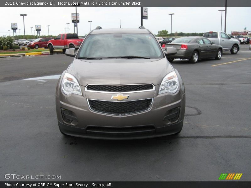 Mocha Steel Metallic / Light Titanium/Jet Black 2011 Chevrolet Equinox LT