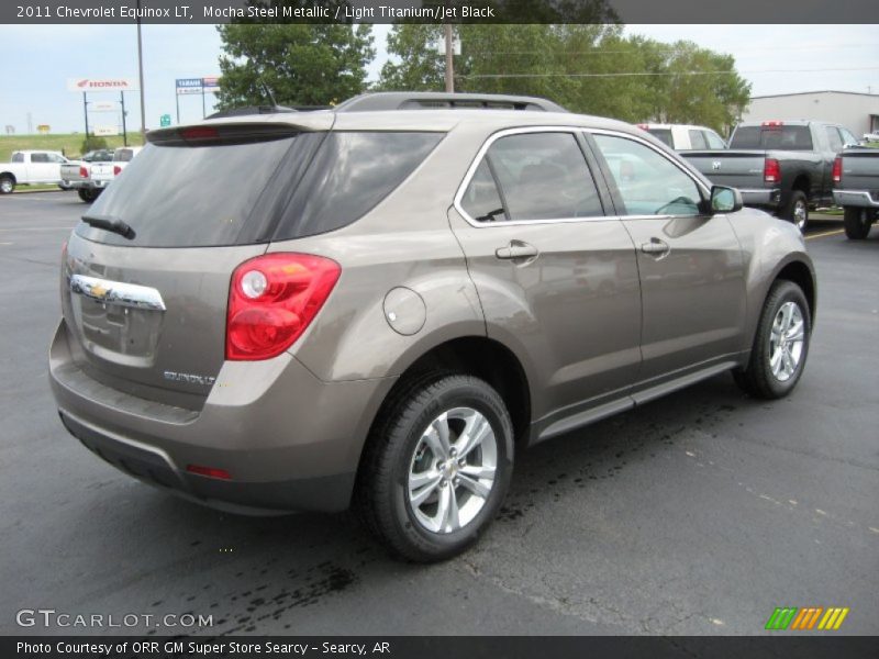 Mocha Steel Metallic / Light Titanium/Jet Black 2011 Chevrolet Equinox LT