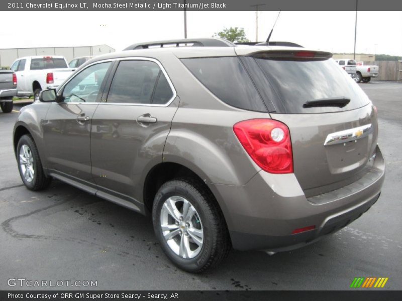 Mocha Steel Metallic / Light Titanium/Jet Black 2011 Chevrolet Equinox LT