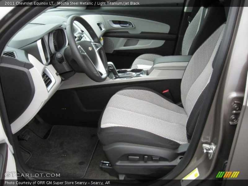 Mocha Steel Metallic / Light Titanium/Jet Black 2011 Chevrolet Equinox LT