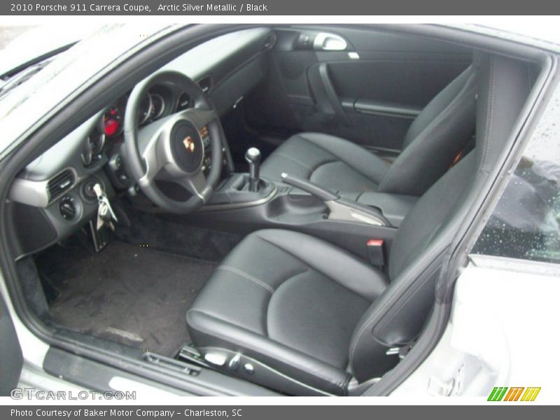  2010 911 Carrera Coupe Black Interior