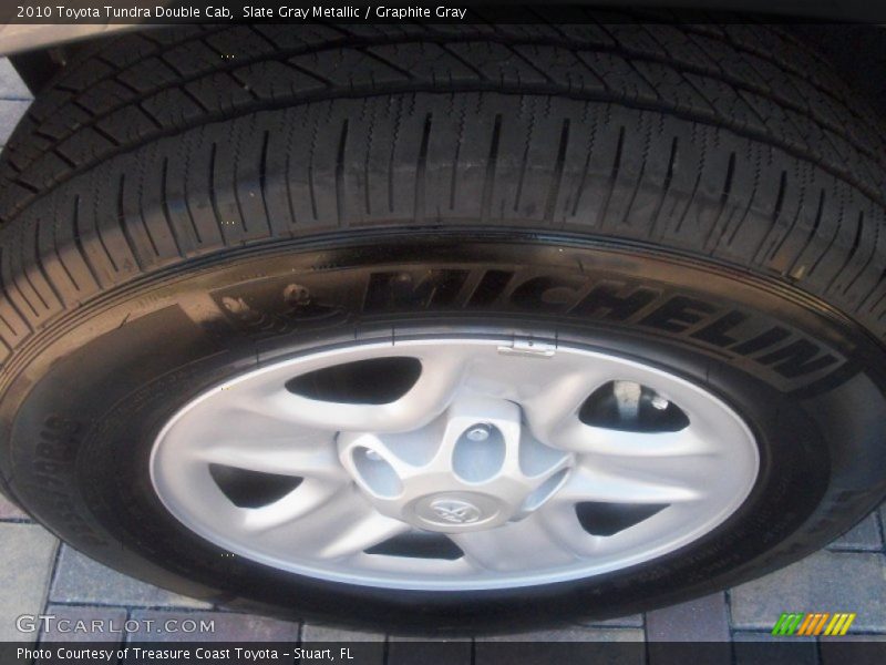 Slate Gray Metallic / Graphite Gray 2010 Toyota Tundra Double Cab