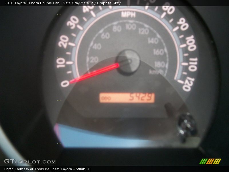 Slate Gray Metallic / Graphite Gray 2010 Toyota Tundra Double Cab