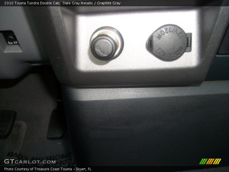 Slate Gray Metallic / Graphite Gray 2010 Toyota Tundra Double Cab