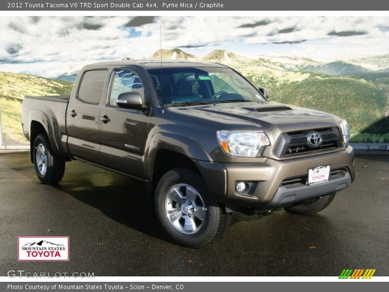 Pyrite Mica / Graphite 2012 Toyota Tacoma V6 TRD Sport Double Cab 4x4