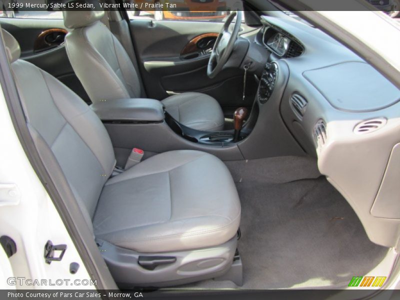 Vibrant White / Prairie Tan 1999 Mercury Sable LS Sedan