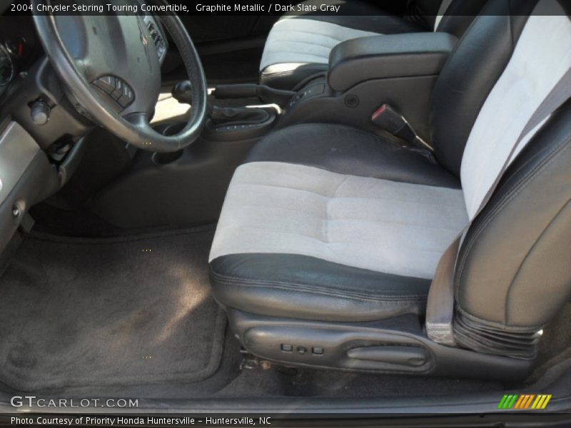 Graphite Metallic / Dark Slate Gray 2004 Chrysler Sebring Touring Convertible