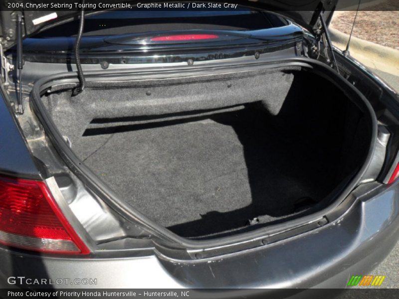 Graphite Metallic / Dark Slate Gray 2004 Chrysler Sebring Touring Convertible