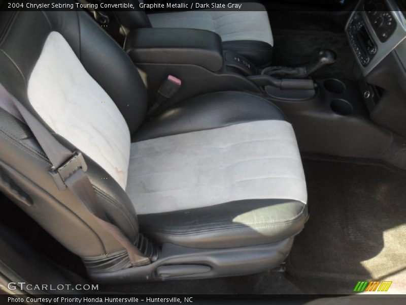 Graphite Metallic / Dark Slate Gray 2004 Chrysler Sebring Touring Convertible