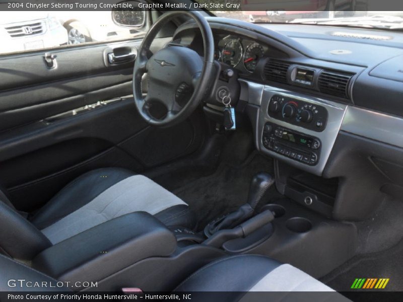 Graphite Metallic / Dark Slate Gray 2004 Chrysler Sebring Touring Convertible