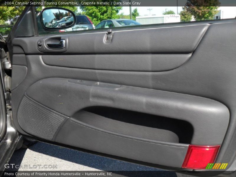 Graphite Metallic / Dark Slate Gray 2004 Chrysler Sebring Touring Convertible