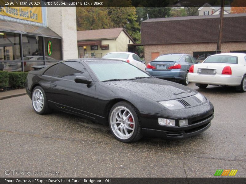 Super Black / Black 1996 Nissan 300ZX Turbo Coupe