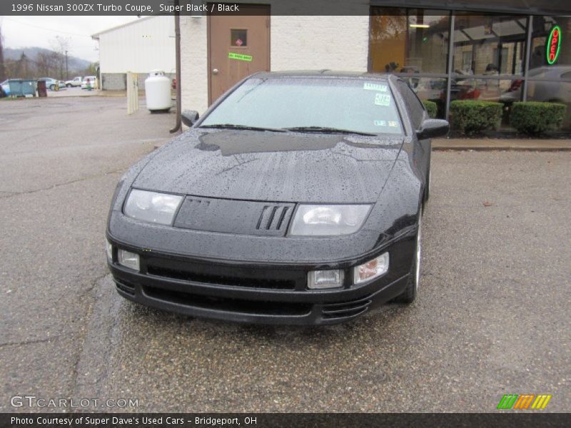 Super Black / Black 1996 Nissan 300ZX Turbo Coupe