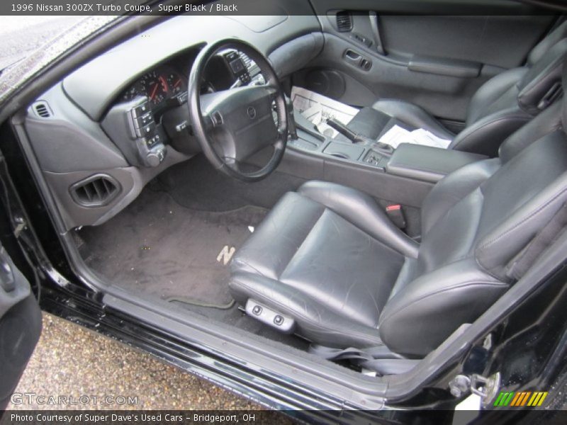  1996 300ZX Turbo Coupe Black Interior