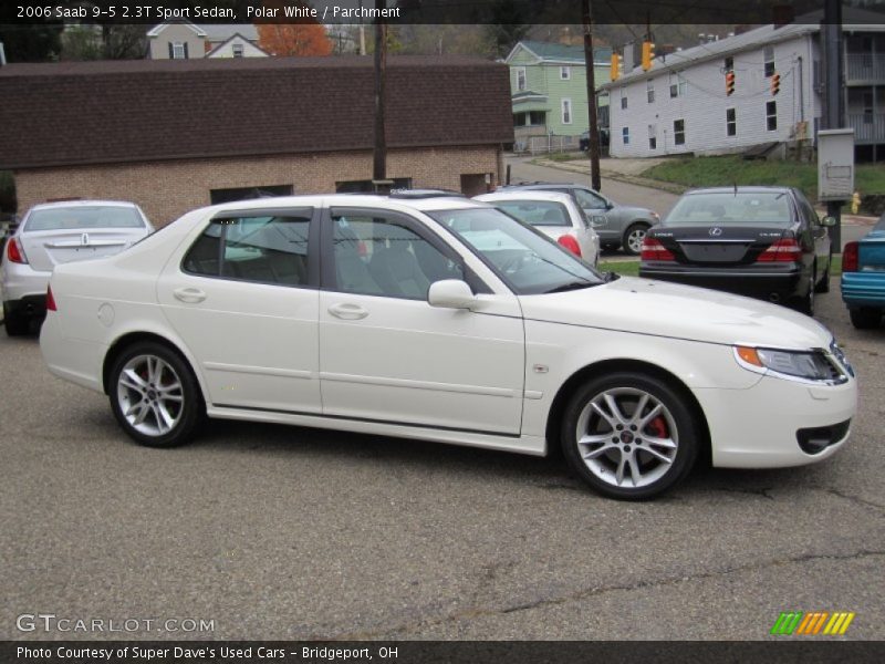 Polar White / Parchment 2006 Saab 9-5 2.3T Sport Sedan