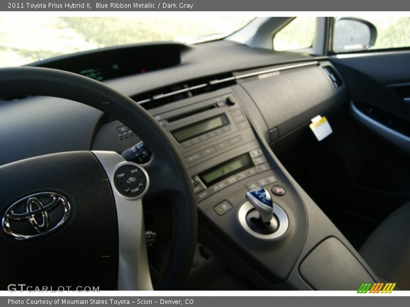 Blue Ribbon Metallic / Dark Gray 2011 Toyota Prius Hybrid II