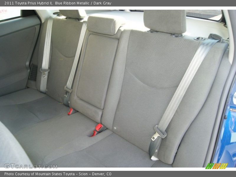 Blue Ribbon Metallic / Dark Gray 2011 Toyota Prius Hybrid II