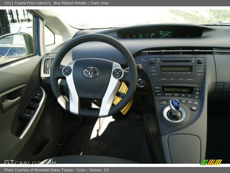 Blue Ribbon Metallic / Dark Gray 2011 Toyota Prius Hybrid II