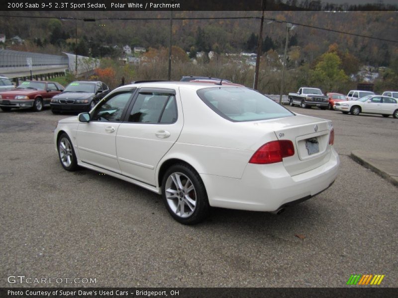 Polar White / Parchment 2006 Saab 9-5 2.3T Sport Sedan