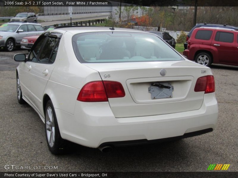 Polar White / Parchment 2006 Saab 9-5 2.3T Sport Sedan