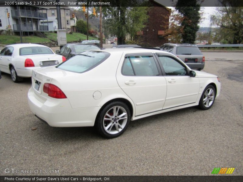 Polar White / Parchment 2006 Saab 9-5 2.3T Sport Sedan