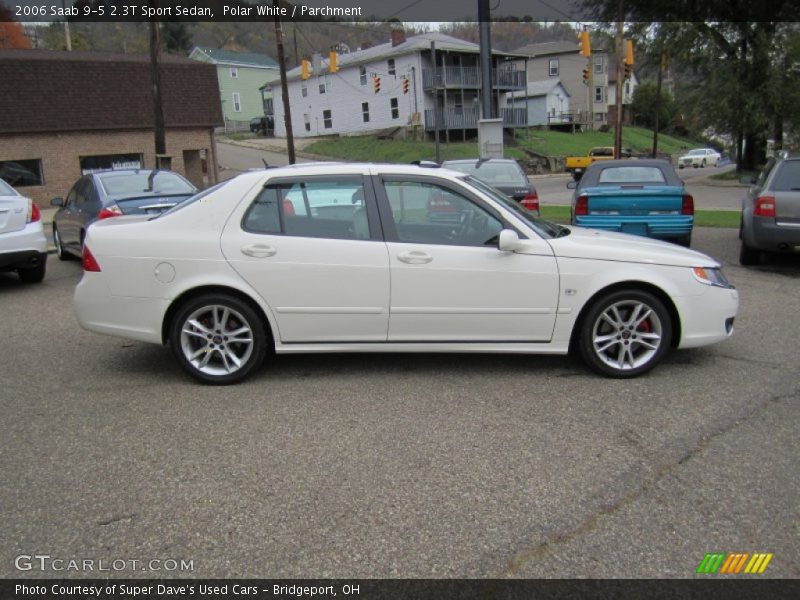 Polar White / Parchment 2006 Saab 9-5 2.3T Sport Sedan