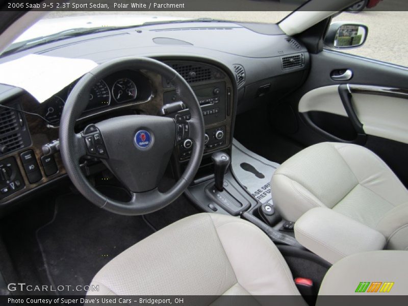  2006 9-5 2.3T Sport Sedan Parchment Interior