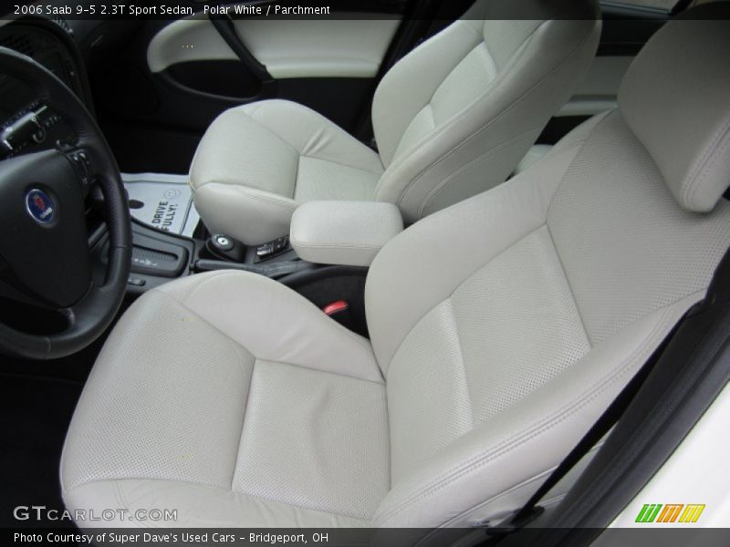  2006 9-5 2.3T Sport Sedan Parchment Interior
