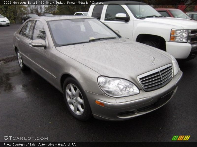 Pewter Metallic / Charcoal 2006 Mercedes-Benz S 430 4Matic Sedan