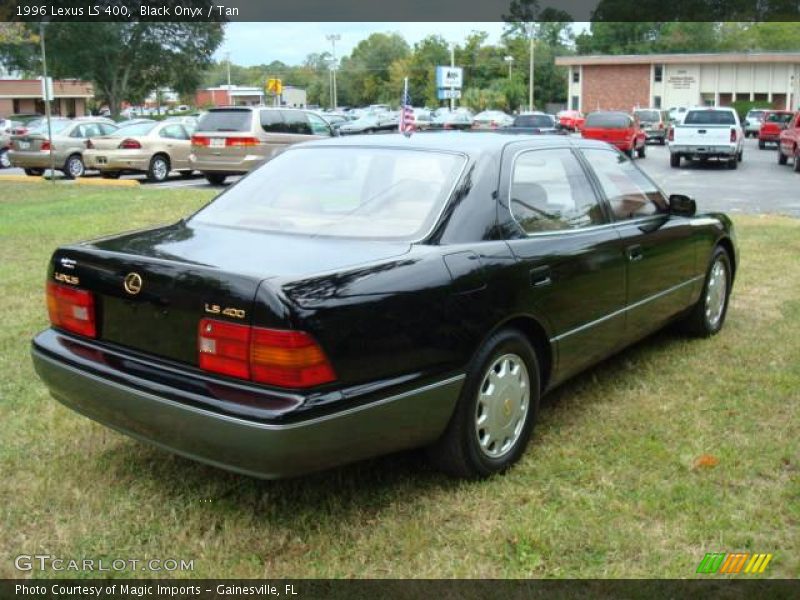 Black Onyx / Tan 1996 Lexus LS 400