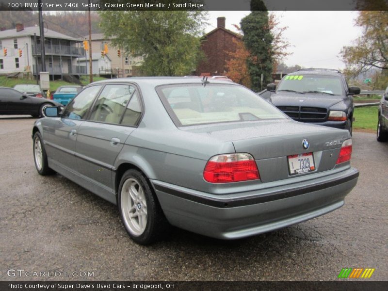  2001 7 Series 740iL Sedan Glacier Green Metallic