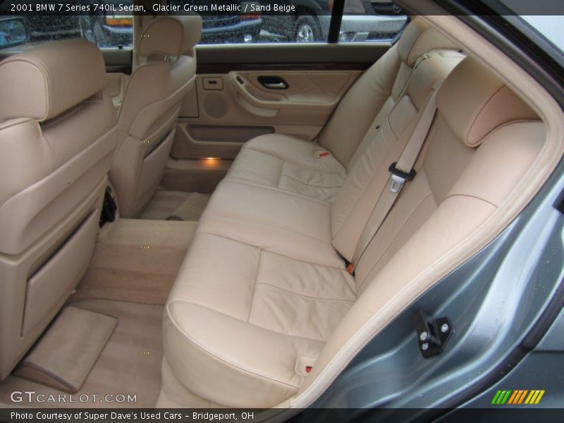  2001 7 Series 740iL Sedan Sand Beige Interior