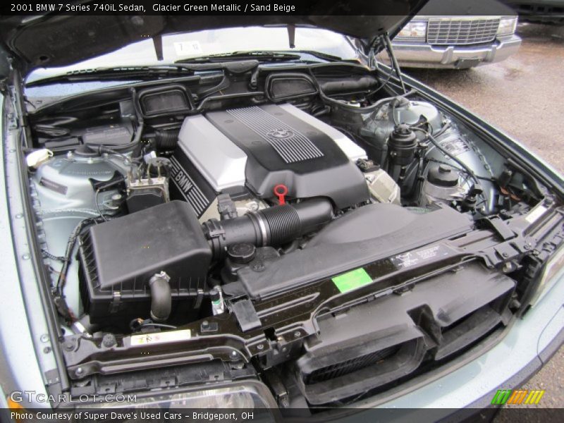  2001 7 Series 740iL Sedan Engine - 4.4 Liter DOHC 32-Valve V8