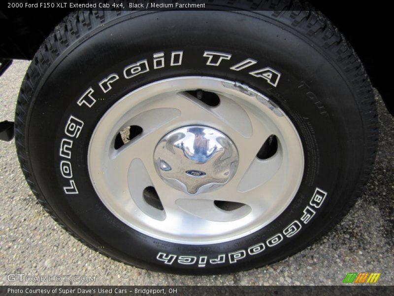 Black / Medium Parchment 2000 Ford F150 XLT Extended Cab 4x4
