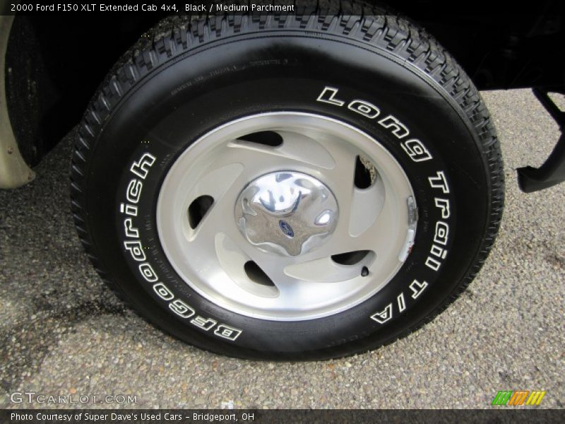 Black / Medium Parchment 2000 Ford F150 XLT Extended Cab 4x4