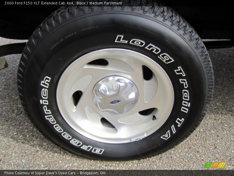 Black / Medium Parchment 2000 Ford F150 XLT Extended Cab 4x4