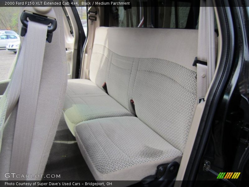 Black / Medium Parchment 2000 Ford F150 XLT Extended Cab 4x4