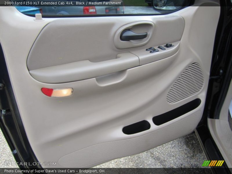 Black / Medium Parchment 2000 Ford F150 XLT Extended Cab 4x4