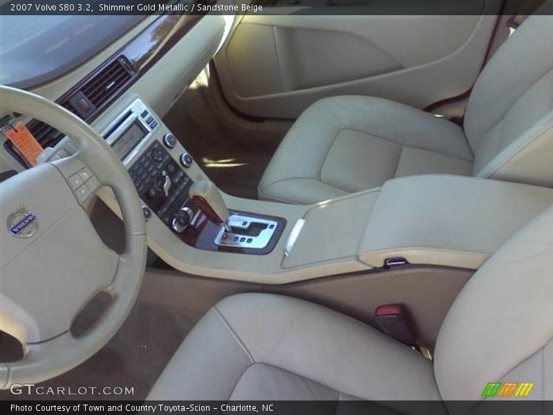 Shimmer Gold Metallic / Sandstone Beige 2007 Volvo S80 3.2