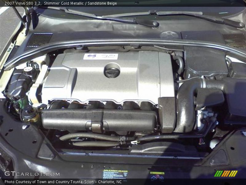 Shimmer Gold Metallic / Sandstone Beige 2007 Volvo S80 3.2