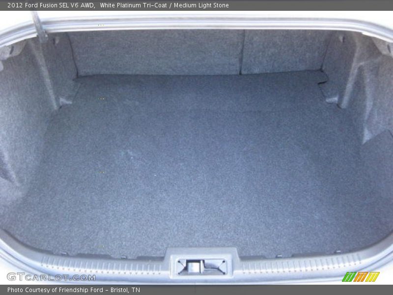  2012 Fusion SEL V6 AWD Trunk