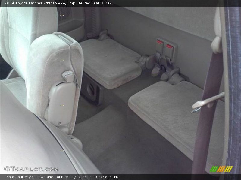Impulse Red Pearl / Oak 2004 Toyota Tacoma Xtracab 4x4