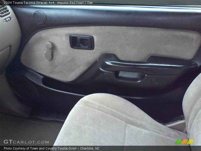 Impulse Red Pearl / Oak 2004 Toyota Tacoma Xtracab 4x4