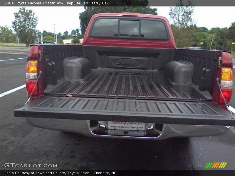 Impulse Red Pearl / Oak 2004 Toyota Tacoma Xtracab 4x4